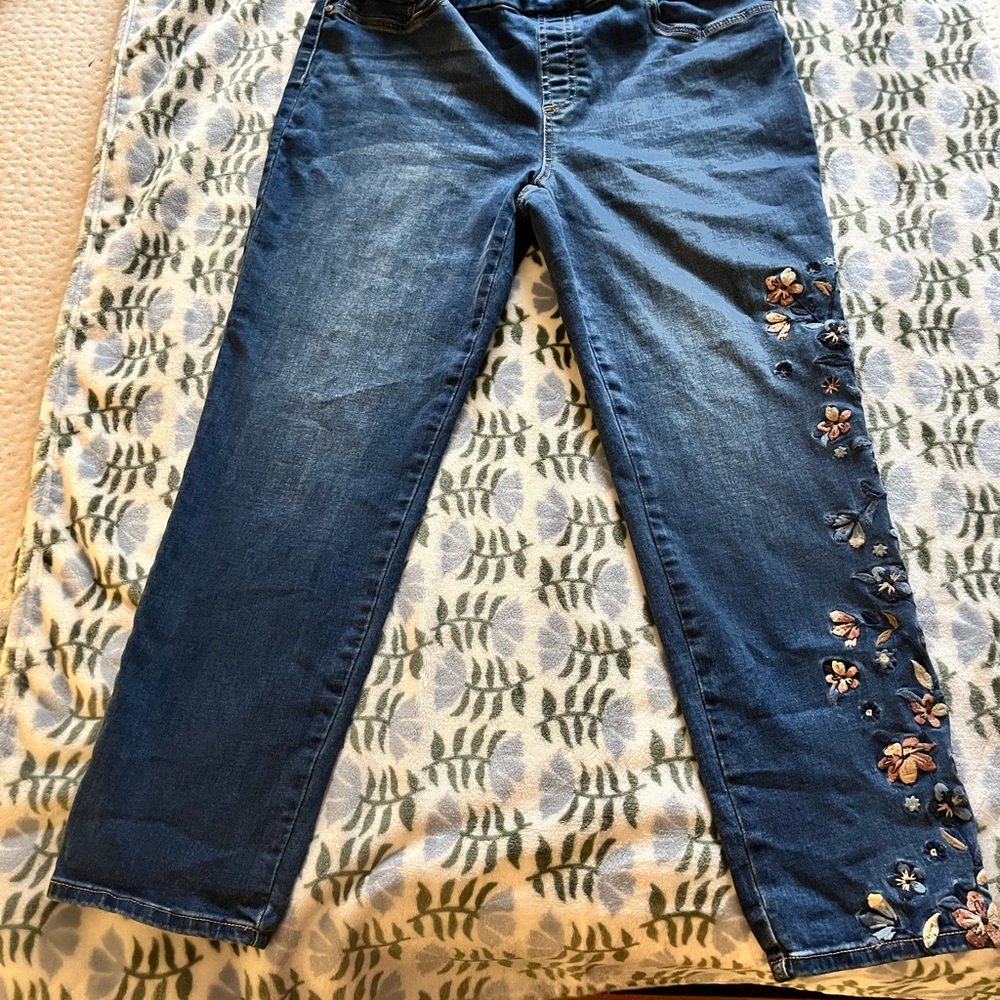 Chico's Pull On Jegging Ankle